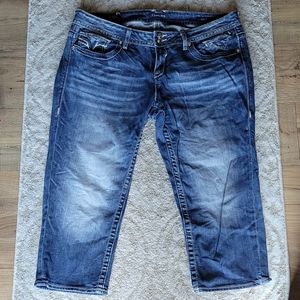 Vigoss. 20, Premium Denim Chelsea Capri